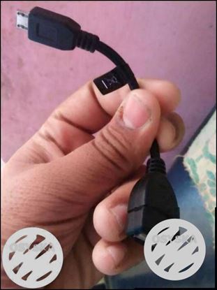 Black And Gray USB Cable