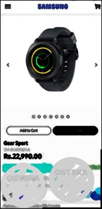 Samsung Gear Sport. Brand new.