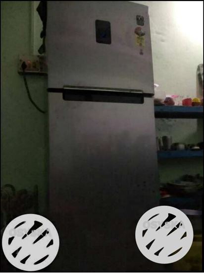 White Top-mount Refrigerator