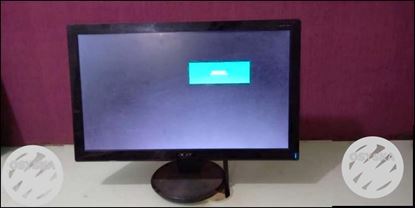 Acer 18.5 Led Monitor with power cable, good