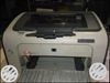 White And Black HP Laser Jet P1007 Printer