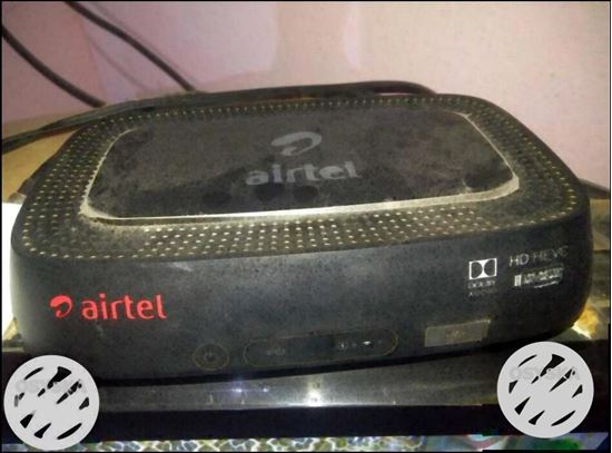 Airtel Set up Box and Dish 3 month old