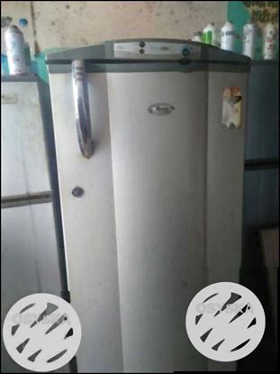 Gray Single-door Refrigerator