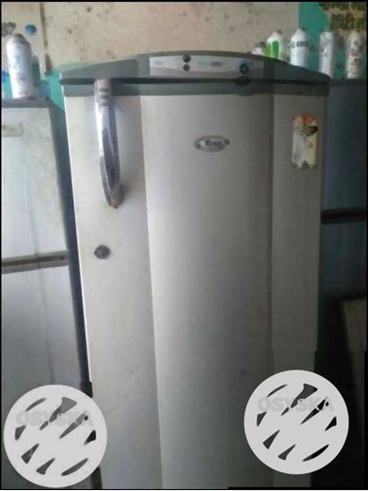 Gray Single-door Refrigerator