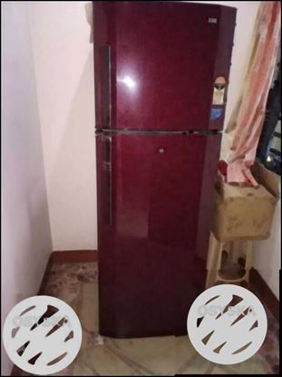 Brown Top-mount Refrigerator