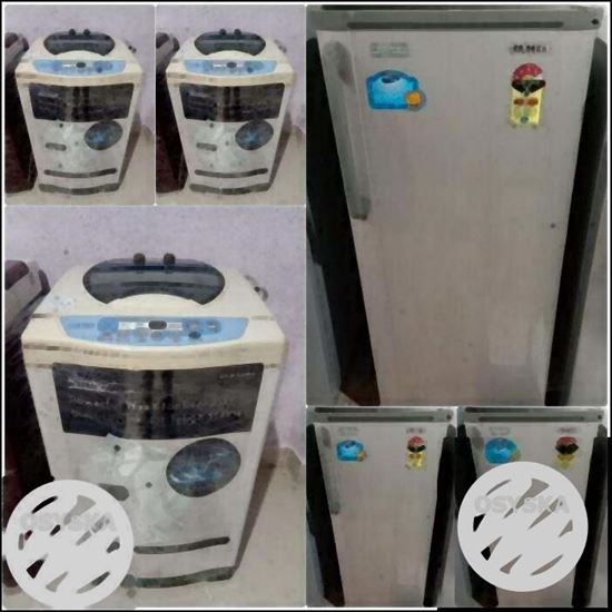 With 5 year warranty on washing machine+fridge+delivery with 5500-6500