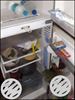 Brown Top-mount Refrigerator