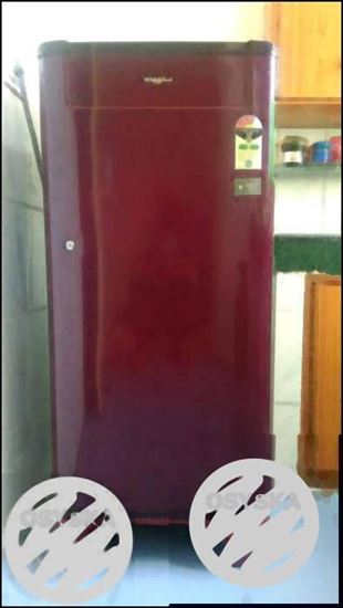 Red Single-door Refrigerator