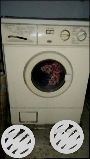 It's a fully working IFB washing machine.