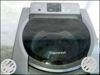 Black And Gray whirlpool top-load Clothes Washer